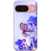 Чехол BoxFace Google Pixel 9 Orchids and Butterflies