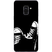 Чехол Uprint Samsung A730 Galaxy A8 Plus 2018 Black Sneakers