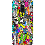 Чехол Uprint Samsung A730 Galaxy A8 Plus 2018 Multicolored Inscriptions