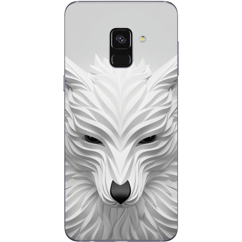 Чехол Uprint Samsung A730 Galaxy A8 Plus 2018 White Wolf