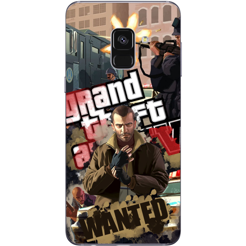 Чехол Uprint Samsung A730 Galaxy A8 Plus 2018 GTA 4