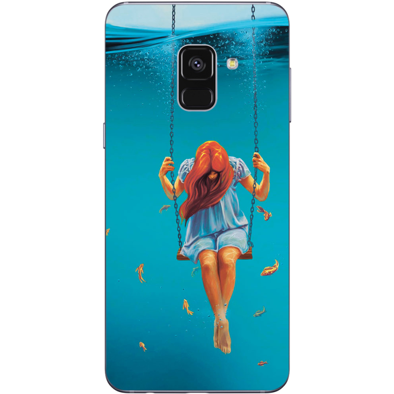 Чехол Uprint Samsung A730 Galaxy A8 Plus 2018 Girl In The Sea