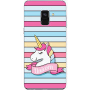 Чехол Uprint Samsung A730 Galaxy A8 Plus 2018 Unicorn