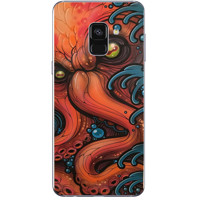 Чехол Uprint Samsung A730 Galaxy A8 Plus 2018 Octopus