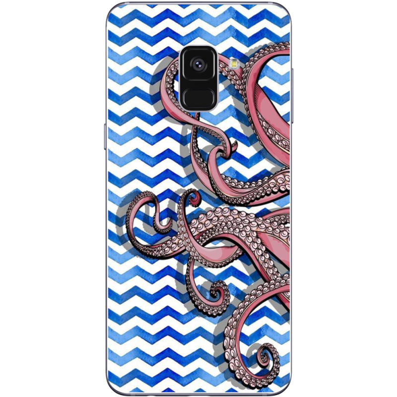 Чехол Uprint Samsung A730 Galaxy A8 Plus 2018 Sea Tentacles