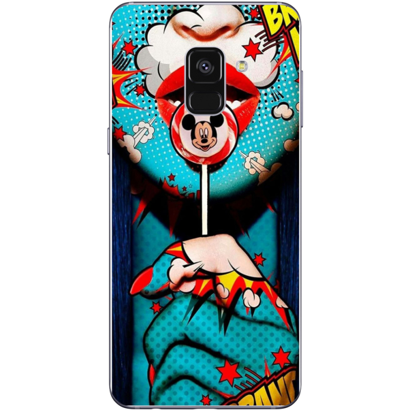 Чехол Uprint Samsung A730 Galaxy A8 Plus 2018 Girl Pop Art