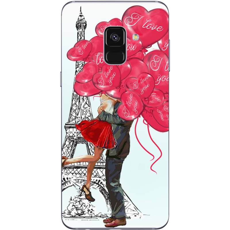 Чехол Uprint Samsung A730 Galaxy A8 Plus 2018 Love in Paris