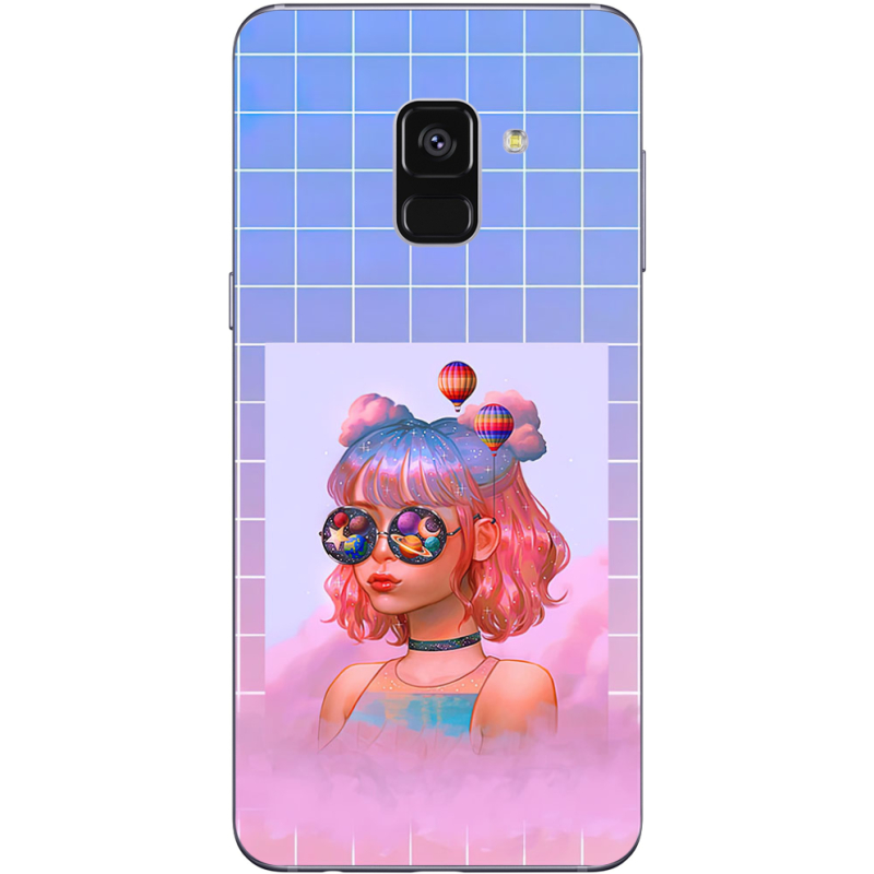 Чехол Uprint Samsung A730 Galaxy A8 Plus 2018 Girl in the Clouds