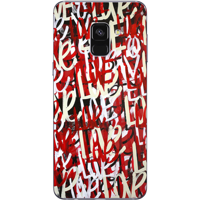 Чехол Uprint Samsung A730 Galaxy A8 Plus 2018 Love Graffiti