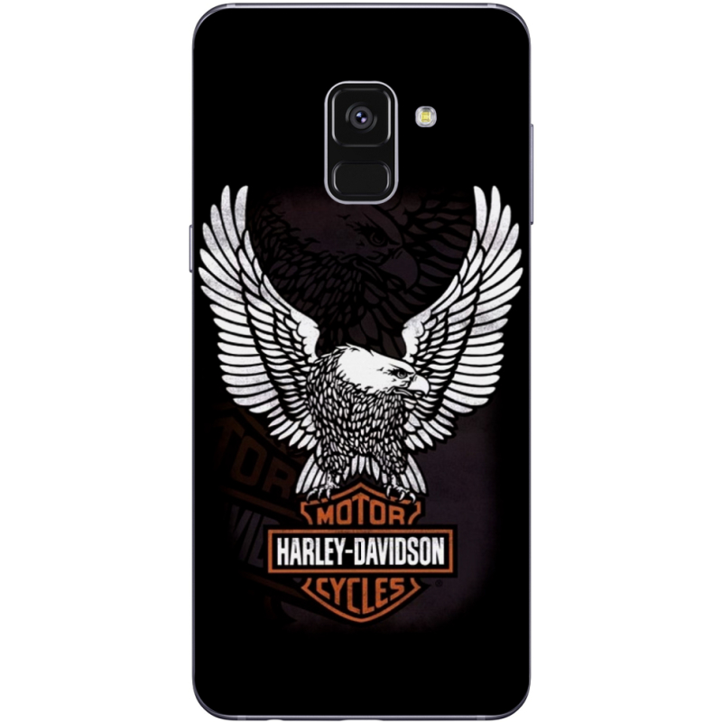 Чехол Uprint Samsung A730 Galaxy A8 Plus 2018 Harley Davidson and eagle