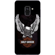 Чехол Uprint Samsung A730 Galaxy A8 Plus 2018 Harley Davidson and eagle