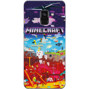 Чехол Uprint Samsung A730 Galaxy A8 Plus 2018 Minecraft World Beyond