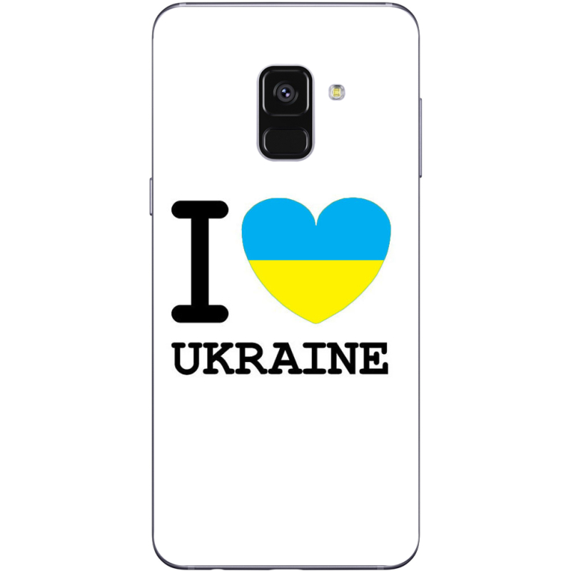 Чехол Uprint Samsung A730 Galaxy A8 Plus 2018 I love Ukraine