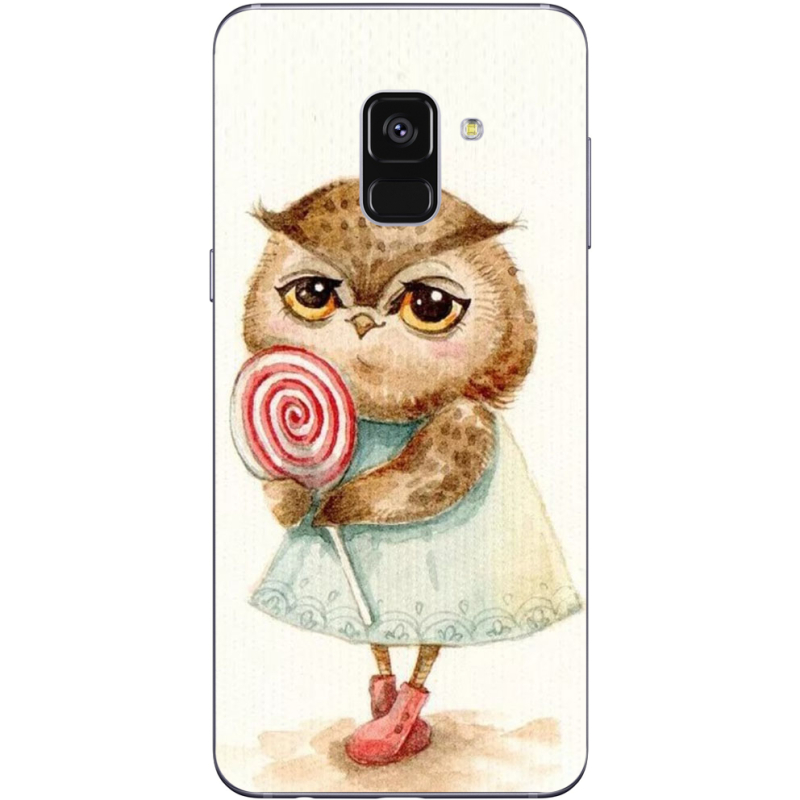 Чехол Uprint Samsung A730 Galaxy A8 Plus 2018 Совушка