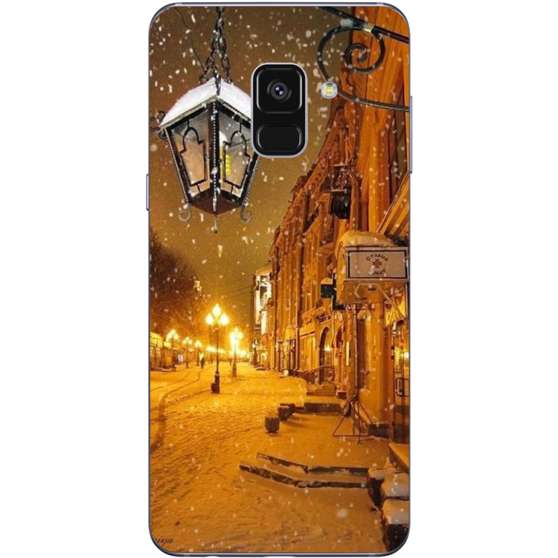 Чехол Uprint Samsung A730 Galaxy A8 Plus 2018 Night Street