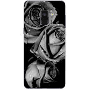 Чехол Uprint Samsung A730 Galaxy A8 Plus 2018 Black and White Roses