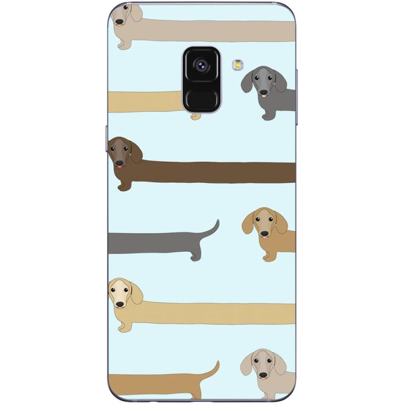 Чехол Uprint Samsung A730 Galaxy A8 Plus 2018 Dachshund