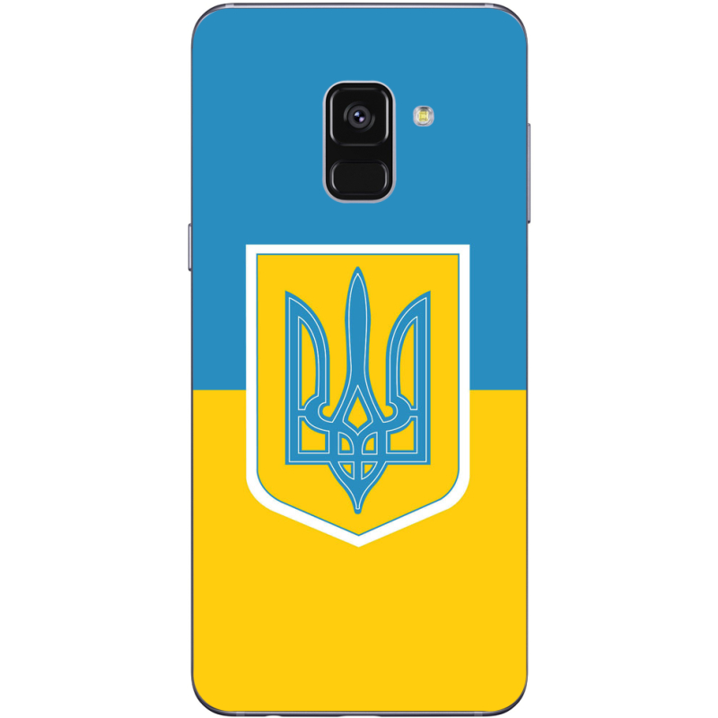 Чехол Uprint Samsung A730 Galaxy A8 Plus 2018 Герб України
