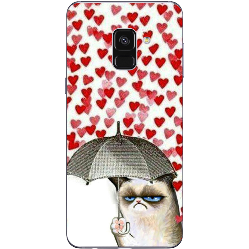 Чехол Uprint Samsung A730 Galaxy A8 Plus 2018 Raining Hearts