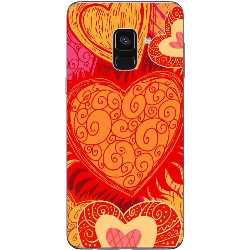 Чехол Uprint Samsung A730 Galaxy A8 Plus 2018 Warm Hearts