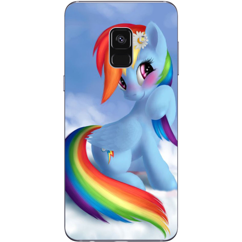 Чехол Uprint Samsung A730 Galaxy A8 Plus 2018 My Little Pony Rainbow Dash