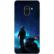 Чехол Uprint Samsung A730 Galaxy A8 Plus 2018 Motorcyclist