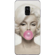 Чехол Uprint Samsung A730 Galaxy A8 Plus 2018 Marilyn Monroe Bubble Gum