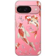 Прозрачный чехол BoxFace Google Pixel 9 Japanese Koi Fish