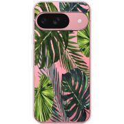 Прозрачный чехол BoxFace Google Pixel 9 Palm Tree