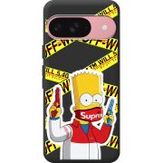 Черный чехол BoxFace Google Pixel 9 White Bart