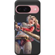 Черный чехол BoxFace Google Pixel 9 Happy Harley Quinn