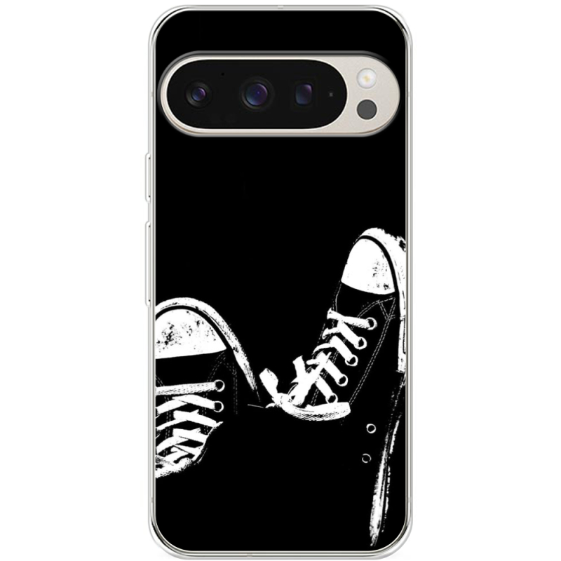 Чехол BoxFace Google Pixel 9 Pro Black Sneakers