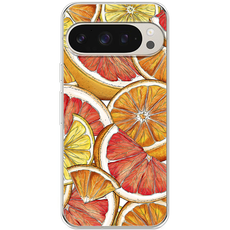 Чехол BoxFace Google Pixel 9 Pro Citrus Pattern