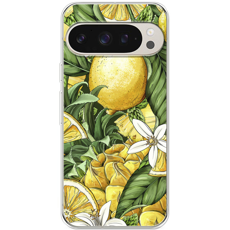 Чехол BoxFace Google Pixel 9 Pro Lemon Pattern