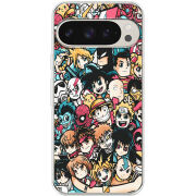 Чехол BoxFace Google Pixel 9 Pro Anime Stickers