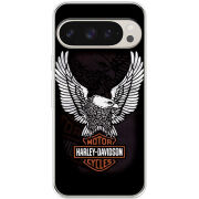 Чехол BoxFace Google Pixel 9 Pro Harley Davidson and eagle