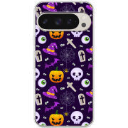 Чехол BoxFace Google Pixel 9 Pro Halloween Purple Mood