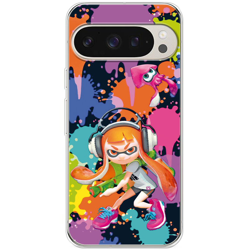 Чехол BoxFace Google Pixel 9 Pro Splatoon Inklings