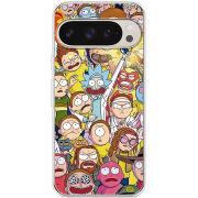 Чехол BoxFace Google Pixel 9 Pro Rick and Morty