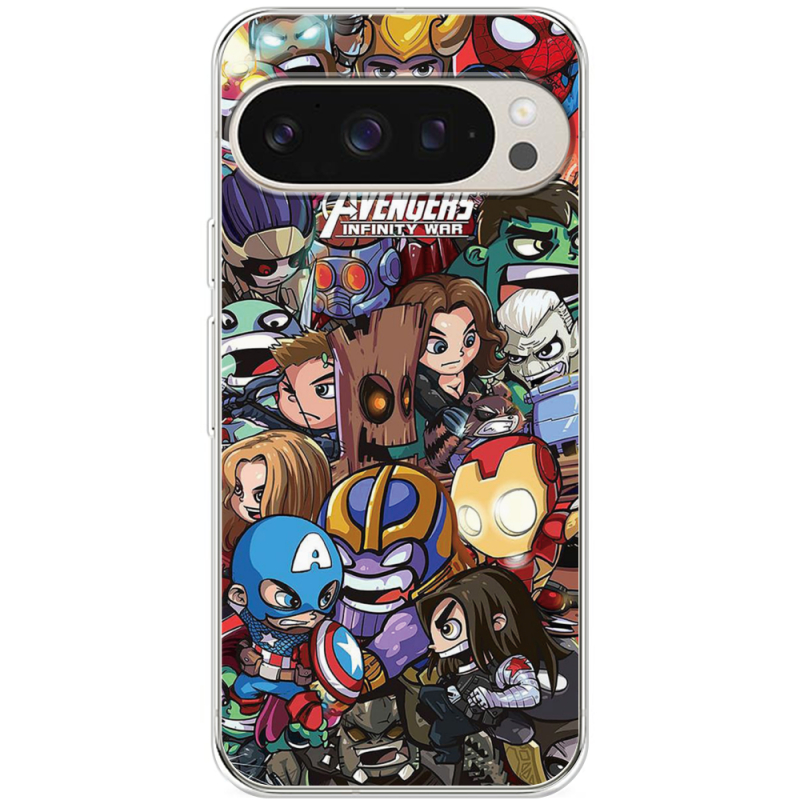 Чехол BoxFace Google Pixel 9 Pro Avengers Infinity War