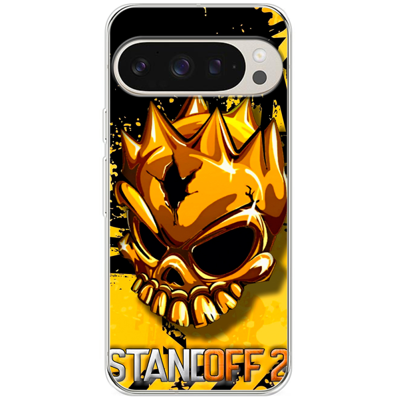 Чехол BoxFace Google Pixel 9 Pro StandOff 2 gold