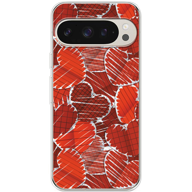 Чехол BoxFace Google Pixel 9 Pro Heart Strings