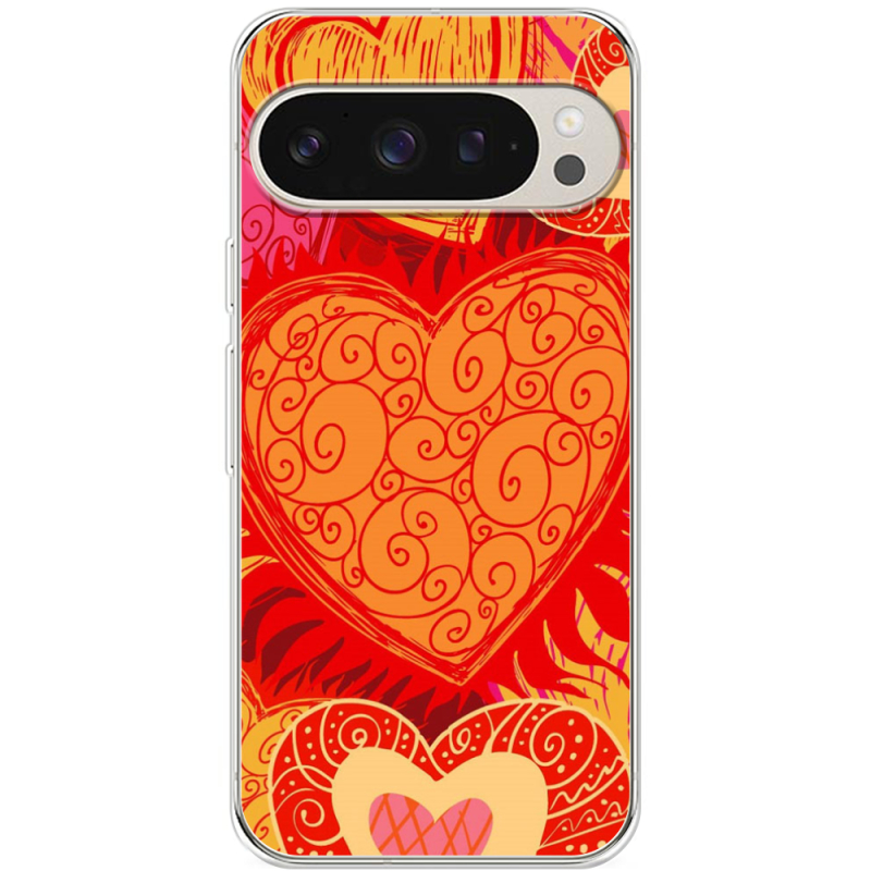 Чехол BoxFace Google Pixel 9 Pro Warm Hearts