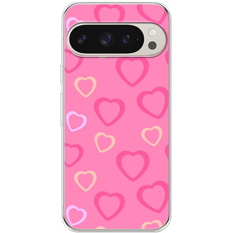 Чехол BoxFace Google Pixel 9 Pro Sugar Hearts