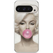 Чехол BoxFace Google Pixel 9 Pro Marilyn Monroe Bubble Gum