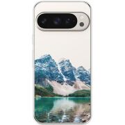 Прозрачный чехол BoxFace Google Pixel 9 Pro Blue Mountain