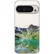 Прозрачный чехол BoxFace Google Pixel 9 Pro Green Mountain