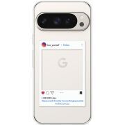 Прозрачный чехол BoxFace Google Pixel 9 Pro Insta