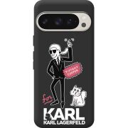 Черный чехол BoxFace Google Pixel 9 Pro For Karl