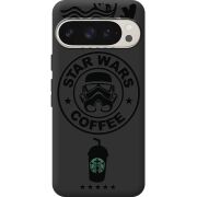 Черный чехол BoxFace Google Pixel 9 Pro Dark Coffee